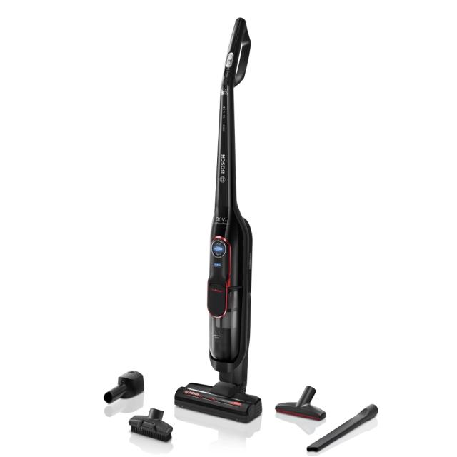 Прахосмукачка Bosch BBH87POW1, Cordless Handstick Vacuum Cleaner, Series 8, Athlet ProPower 36Vmax,  AllFloor HighPower Brush, Black