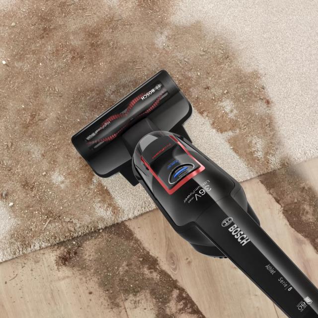 Прахосмукачка Bosch BBH87POW1, Cordless Handstick Vacuum Cleaner, Series 8, Athlet ProPower 36Vmax,  AllFloor HighPower Brush, Black