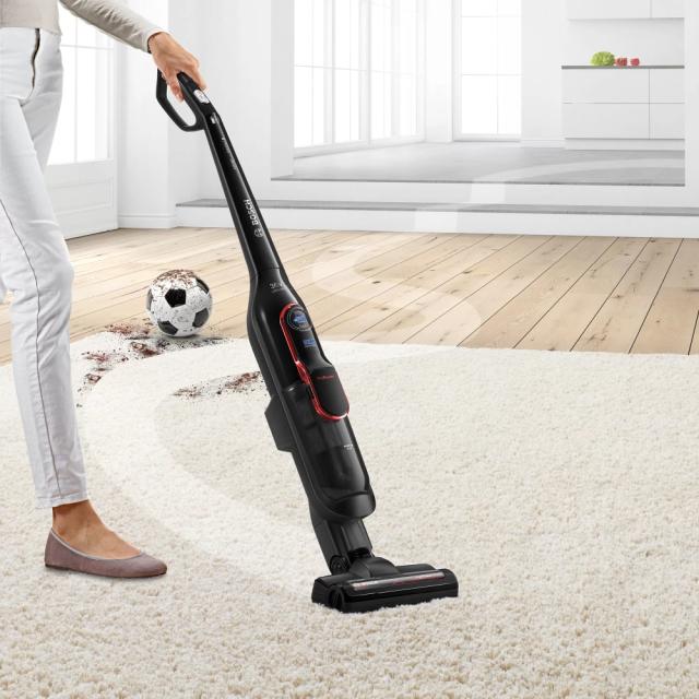 Прахосмукачка Bosch BCH87POW1, Cordless Handstick Vacuum Cleaner, Series 8, Athlet ProPower 36Vmax, AllFloor HighPower Brush, Black