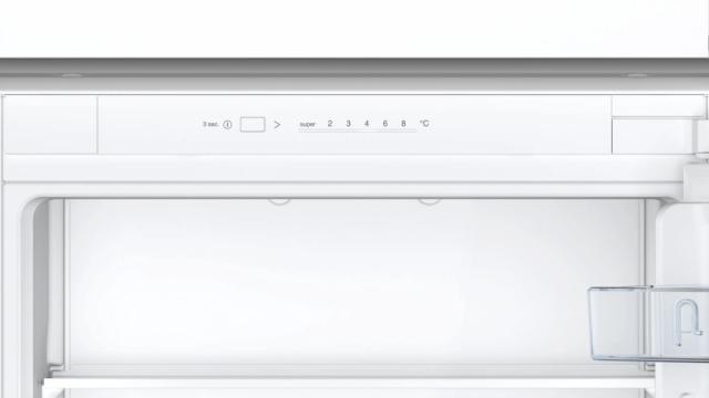 Хладилник Bosch KIV87NSE0 SER2 BI fridge-freezer, LowFrost, E, 177,2 x 54.1 cm, 270l(200+70), 35dB, Eco Airflow, BigBox, sliding hinge