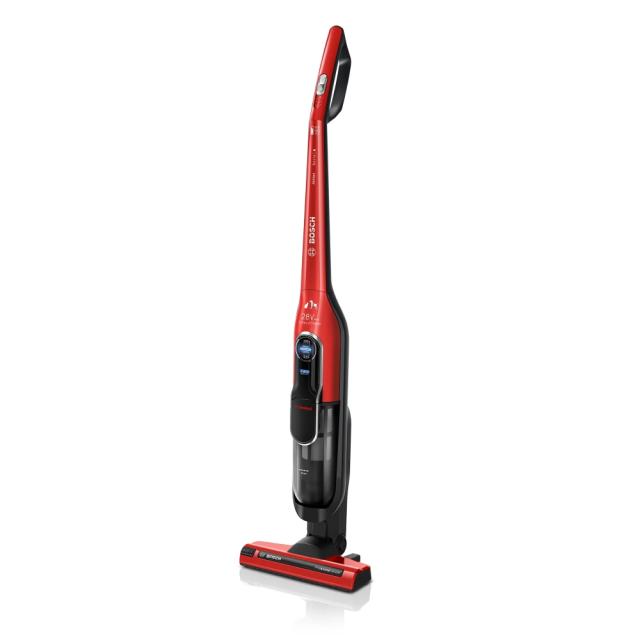 Прахосмукачка Bosch BCH86PET2, Cordless Handstick Vacuum Cleaner, Series 6, Athlet ProAnimal 28Vmax, Red