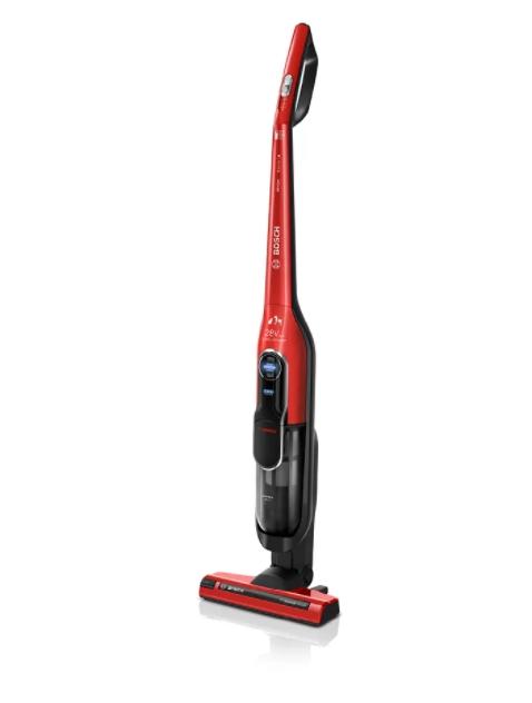 Прахосмукачка Bosch BCH86PET2, Cordless Handstick Vacuum Cleaner, Series 6, Athlet ProAnimal 28Vmax, Red
