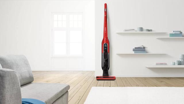 Прахосмукачка Bosch BCH86PET2, Cordless Handstick Vacuum Cleaner, Series 6, Athlet ProAnimal 28Vmax, Red