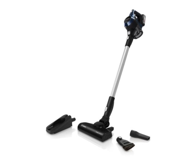 Прахосмукачка Bosch BCS611P4A, Cordless Handstick Vacuum Cleaner, Series 6, Unlimited 18Vmax, AllFloor Power brush, Blue