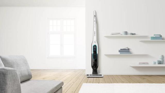 Прахосмукачка Bosch BCH86HYG2, Cordless Handstick Vacuum Cleaner, Series 6, Athlet ProHygienic 28Vmax, White