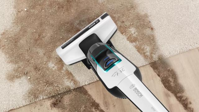 Прахосмукачка Bosch BCH86HYG2, Cordless Handstick Vacuum Cleaner, Series 6, Athlet ProHygienic 28Vmax, White