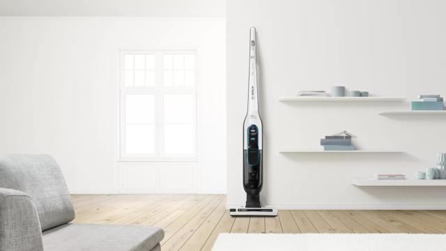 Прахосмукачка Bosch BCH86SIL2, Cordless Handstick Vacuum Cleaner, Series 6, Athlet ProSilence 28Vmax, White