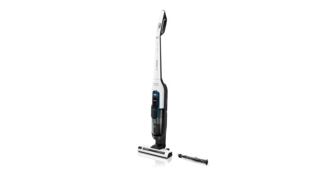 Прахосмукачка Bosch BCH86SIL2, Cordless Handstick Vacuum Cleaner, Series 6, Athlet ProSilence 28Vmax, White