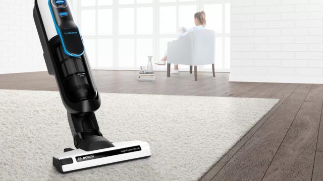 Прахосмукачка Bosch BCH86SIL2, Cordless Handstick Vacuum Cleaner, Series 6, Athlet ProSilence 28Vmax, White