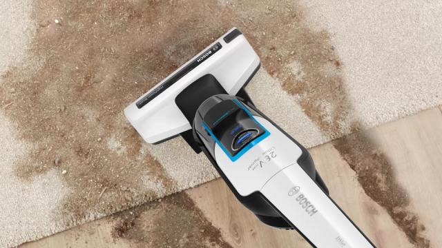 Прахосмукачка Bosch BCH86SIL2, Cordless Handstick Vacuum Cleaner, Series 6, Athlet ProSilence 28Vmax, White
