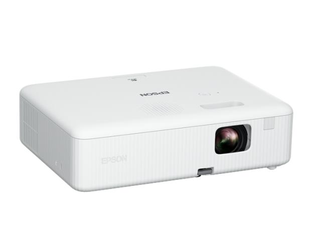 Мултимедиен проектор Epson CO-W01, WXGA (1024 x 768, 16:10), 3 000 ANSI lumens, 15 000:1, VGA, HDMI, USB, 24 months, Lamp: 12 months or 1 000 h, White + Logitech Wireless Presenter R400
