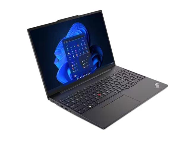 Лаптоп Lenovo ThinkPad E16 G1 Intel Core i7-1355U (up to 5.0GHz, 12MB), 16GB (8+8)DDR4 3200MHz, 512GB SSD, 16" WUXGA (1920x1200) IPS AG, Intel Iris Xe Graphics, FHD&IR Cam, Backlit KB, FPR, WLAN, BT, DOS, 3Y CCI