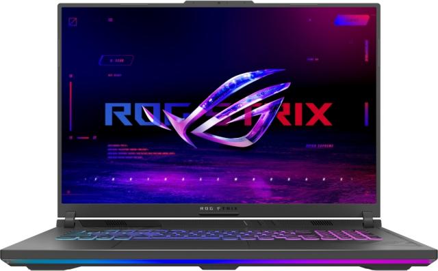 Лаптоп Asus ROG Strix G18 G814JI-N5095W, Intel Core i7-13650HX 14C (2.6/4.9GHz, 24 MB Cache), 18.0" (45.72 cm)  FHD+, 165HZ, GeForce RTX 4070 8GB GDDR6, 16GB DDR5, 1TB M.2 NVMe SSD, Windows 11 Home