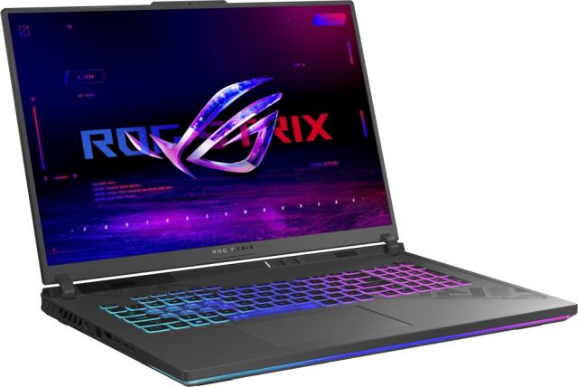 Лаптоп Asus ROG Strix G18 G814JI-N5095W, Intel Core i7-13650HX 14C (2.6/4.9GHz, 24 MB Cache), 18.0" (45.72 cm)  FHD+, 165HZ, GeForce RTX 4070 8GB GDDR6, 16GB DDR5, 1TB M.2 NVMe SSD, Windows 11 Home
