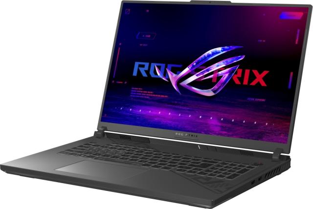 Лаптоп Asus ROG Strix G18 G814JI-N5095W, Intel Core i7-13650HX 14C (2.6/4.9GHz, 24 MB Cache), 18.0" (45.72 cm)  FHD+, 165HZ, GeForce RTX 4070 8GB GDDR6, 16GB DDR5, 1TB M.2 NVMe SSD, Windows 11 Home