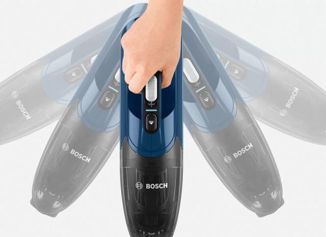Прахосмукачка Bosch BBHF216, Cordless Handstick Vacuum Cleaner, Series 2, 2 in 1, Readyy'y 16Vmax, Blue