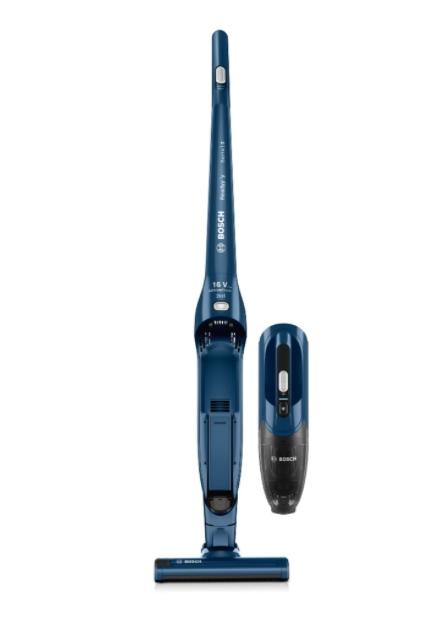 Прахосмукачка Bosch BBHF216, Cordless Handstick Vacuum Cleaner, Series 2, 2 in 1, Readyy'y 16Vmax, Blue