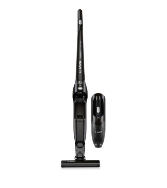 Прахосмукачка Bosch BCHF216B, Cordless Handstick Vacuum Cleaner, Series 2, 2 in 1, Readyy'y 16Vmax, Black