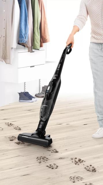 Прахосмукачка Bosch BCHF216B, Cordless Handstick Vacuum Cleaner, Series 2, 2 in 1, Readyy'y 16Vmax, Black