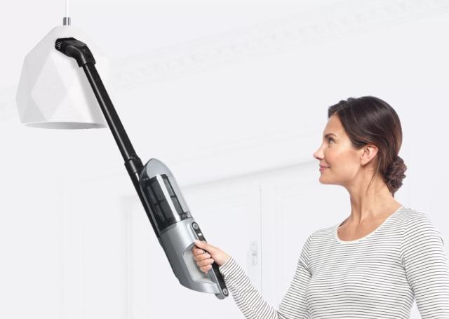 Прахосмукачка Bosch BCH3P210, SER4 Rechargeable vacuum cleaner, 2in1, 21.6 V, Runtime: 50 min, Charging time: 5 h, Silver