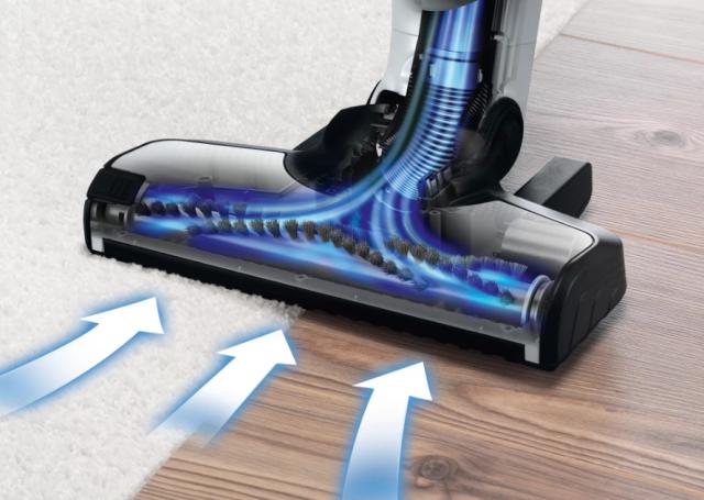 Прахосмукачка Bosch BCH3P210, SER4 Rechargeable vacuum cleaner, 2in1, 21.6 V, Runtime: 50 min, Charging time: 5 h, Silver
