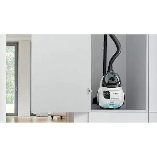Прахосмукачка Bosch BGC21HYG1, SER4 Bagless vacuum cleaner ProHygienic, 550 W, 2.0 L, 76 dB(A), White