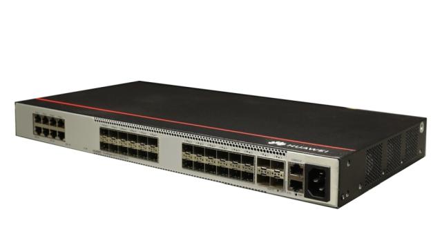Комутатор Huawei S5731-S32ST4X-A (8*10/100/1000BASE-T ports, 24*GE SFP ports, 4*10GE SFP+ ports, AC power, front access)