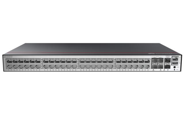 Комутатор Huawei S5735-L48T4XE-A-V2 (48*10/100/1000BASE-T ports, 4*10GE SFP+ ports, 2*12GE stack ports, AC power)