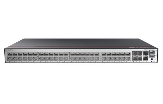 Комутатор Huawei S5735-L48LP4XE-A-V2 (48*10/100/1000BASE-T ports, 4*10GE SFP+ ports, 2*12GE stack ports, PoE+, AC power)