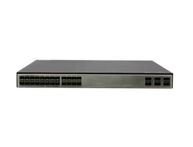 Комутатор Huawei S6730-H24X6C (24*10GE SFP+ ports, 6*40GE QSFP28 ports, optional license for upgrade to 6*100GE QSFP28, without power module)