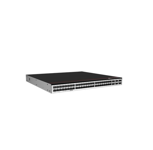 Комутатор Huawei S6730-H48X6C-V2 (48*10GE SFP+ ports, 6*40GE QSFP28 ports, optional license for upgrade to 6*100GE QSFP28, without power module)