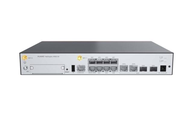 Рутер Huawei AR651W, 2*GE combo WAN, 8*GE LAN, 1*USB2.0, 802.11b/g/n/ac, 2*2MIMO, 1*MIC slot