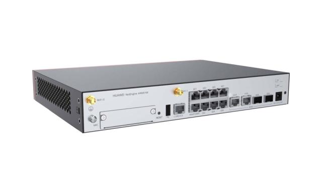 Рутер Huawei AR651W, 2*GE combo WAN, 8*GE LAN, 1*USB2.0, 802.11b/g/n/ac, 2*2MIMO, 1*MIC slot