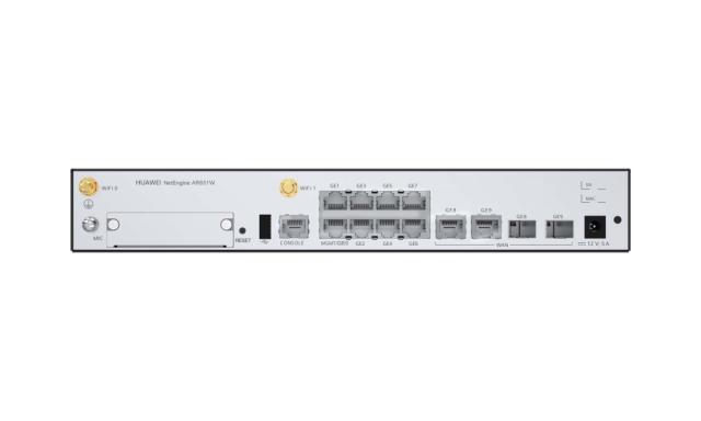 Рутер Huawei AR651W, 2*GE combo WAN, 8*GE LAN, 1*USB2.0, 802.11b/g/n/ac, 2*2MIMO, 1*MIC slot