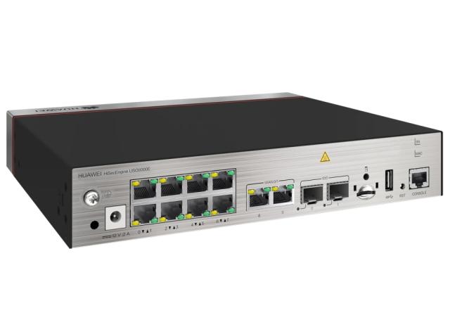 Защитна стена Huawei USG6530E AC Host (10*GE RJ45 + 2*10GE SFP+, 1*Adapter)