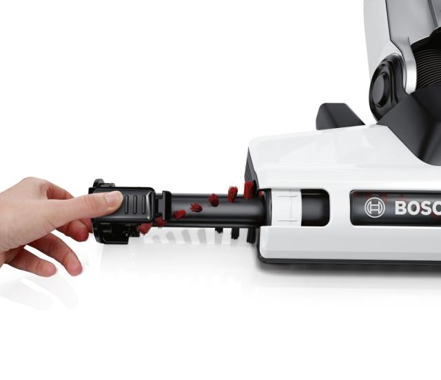 Прахосмукачка Bosch BCH6ATH25, Cordless Handstick Vacuum Cleaner, Athlet 25.2V, AllFloor HighPower brush, White