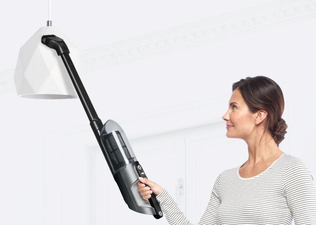 Прахосмукачка Bosch BCH3ALL25, Cordless Handstick Vacuum cleaner, 2 in 1, Flexxo 25.2V, built-in accessories, midnight sapphire metallic