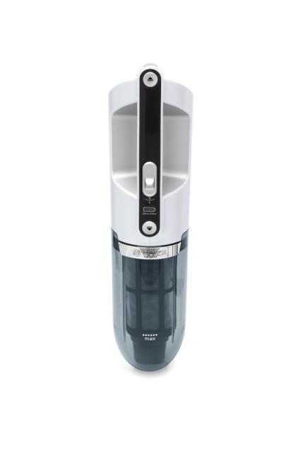 Прахосмукачка Bosch BCH3K255, Wireless Vacuum Cleaner, 2 in 1, with built-in accessories, polar white metallic