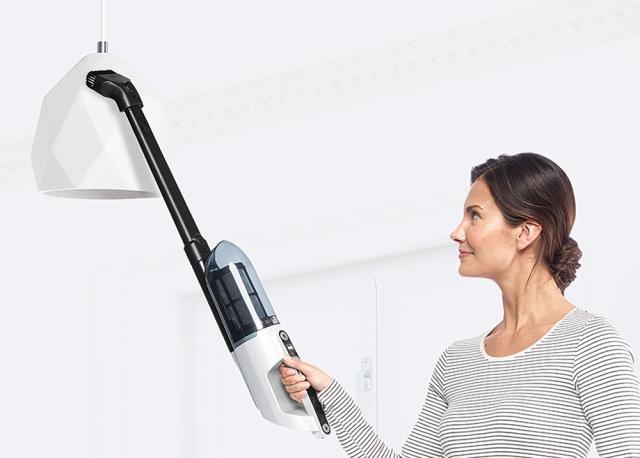 Прахосмукачка Bosch BCH3K255, Wireless Vacuum Cleaner, 2 in 1, with built-in accessories, polar white metallic