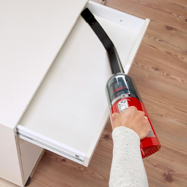 Прахосмукачка Bosch BBH3ZOO25, Wireless Vacuum Cleaner, 2 in 1, with built-in pet accessory, tornado red