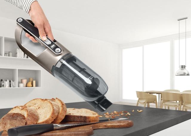 Прахосмукачка Bosch BCH3ALL21, Cordless Handstick Vacuum cleaner 2 in 1 Flexxo, Serie 4, 21.6V, built-in accessories, cinnamon brown metallic