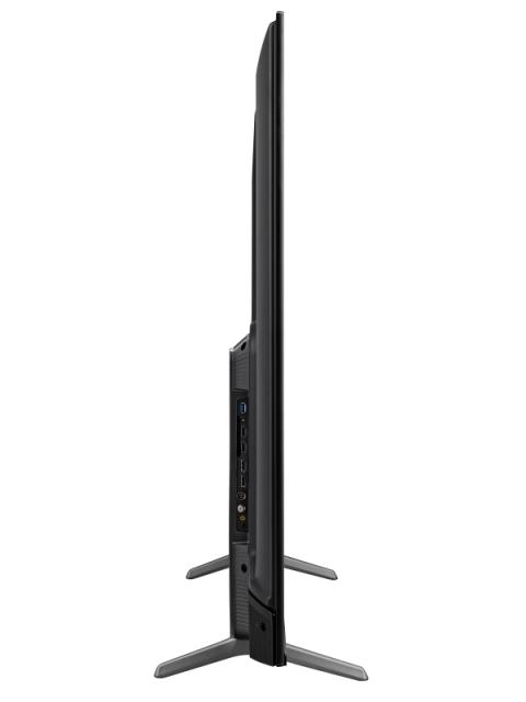 Телевизор Hisense 55" E7KQ Pro, 4K Ultra HD 3840x2160, QLED, Quantum Dot, 120Hz, HDR 10+ adaptive, HLG, Dolby Vision, DTS Virtual X, Smart TV, WiFi 5GHz, WiFi Direct, BT, Anyview Cast, 3xHDMI, 2xUSB, LAN, CI+, DVB-T2/C/S2, Black