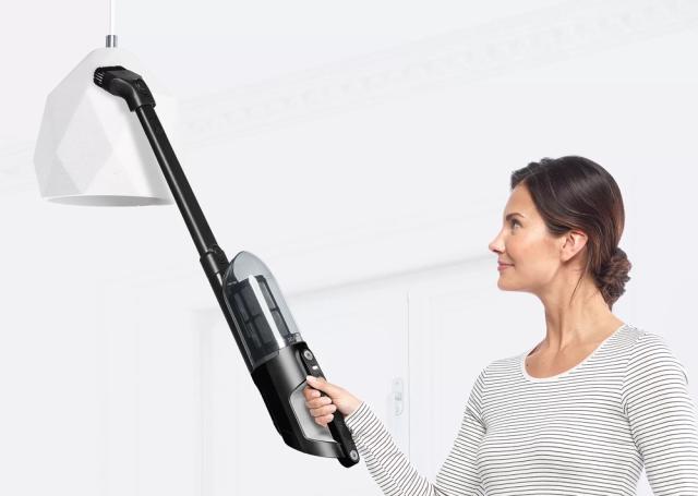 Прахосмукачка Bosch BBH32101, Cordless Handstick Vacuum cleaner 2 in 1 Flexxo, Serie 4, 21.6V, built-in accessories, black