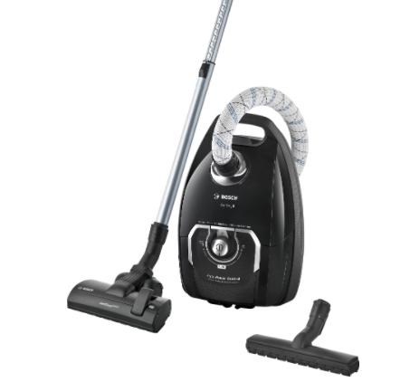 Прахосмукачка Bosch BGL8X329 Series 8, Vacuum cleaner with bag, 5l, Sturdy textile hose, Black
