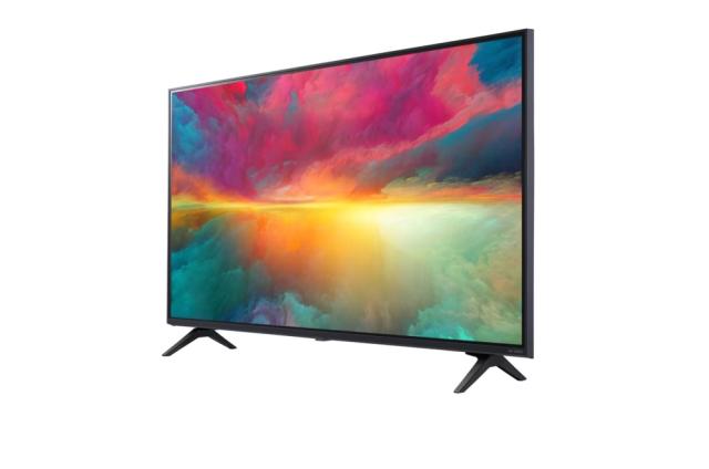 Телевизор LG 43QNED753RA, 43" 4K QNED (Quantum Dot NanoCell), UHD (3840x2160), DVB-T2/C/S2, a5 AI Processor, HDR 10 PRO, webOS Smart TV, ThinQ AI, 4K Upscaling, HGiG, WiFi, AI Sound Pro, Bluetooth, eARC (HDMI 2), CI, Miracast, AirPlay 2, Two Pole sta