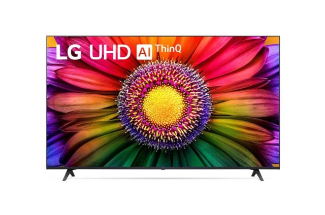 Телевизор LG 55UR80003LJ, 55" 4K UltraHD TV 4K (3840 x 2160), DVB-T2/C/S2, webOS 23 Smart TV, ThinQ AI, a5 AI Processor 4K Gen6, WiFi, HDR10 pro, HLG, ALLM/HGiG, 4K Upscaling, AI Sound, Voice Controll, HDMI eARC, CI, LAN, USB, Bluetooth, Magic Remote