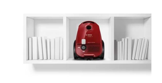 Прахосмукачка Bosch BZGL2A310 Vacuum cleaner with bag, Compaxx’x, 3.5l, Red