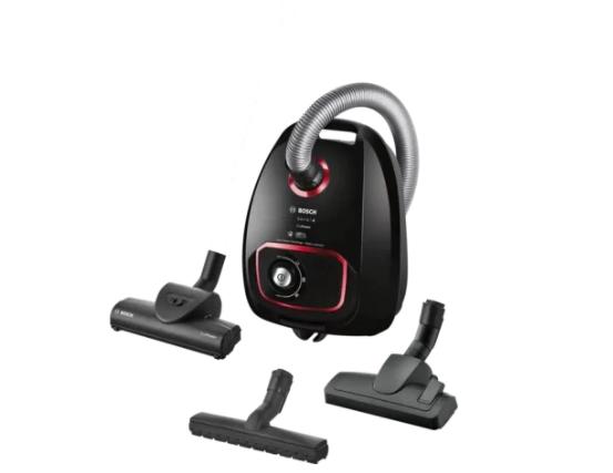 Прахосмукачка Bosch BGLS4POW2, Vacuum Cleaner, ProPower, Turbo brush, PowerProtect Dustbag, 4l, 76 dB, Series 4, black