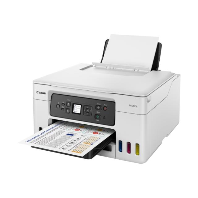 Мастилоструйно многофункционално устройство Canon MAXIFY GX3040 All-In-One, White&Black + Canon Red Label Superior - 80 gr/m2, A4, 2500 sheets