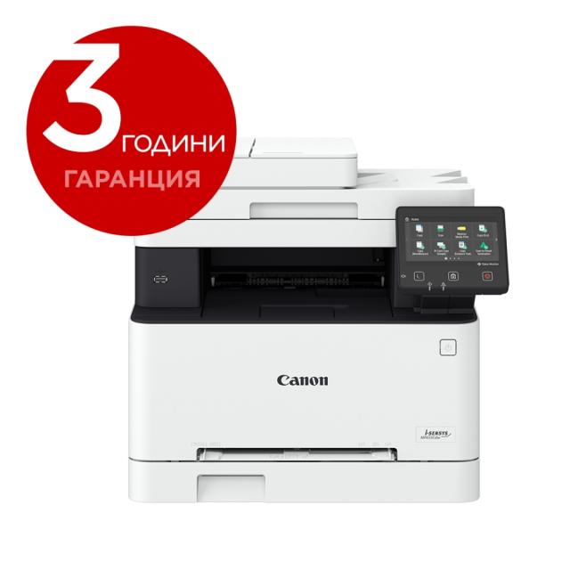 Лазерно многофункционално устройство Canon i-SENSYS MF657Cdw Printer/Scanner/Copier/Fax + Canon Red Label Superior - 80 gr/m2, A4, 2500 sheets